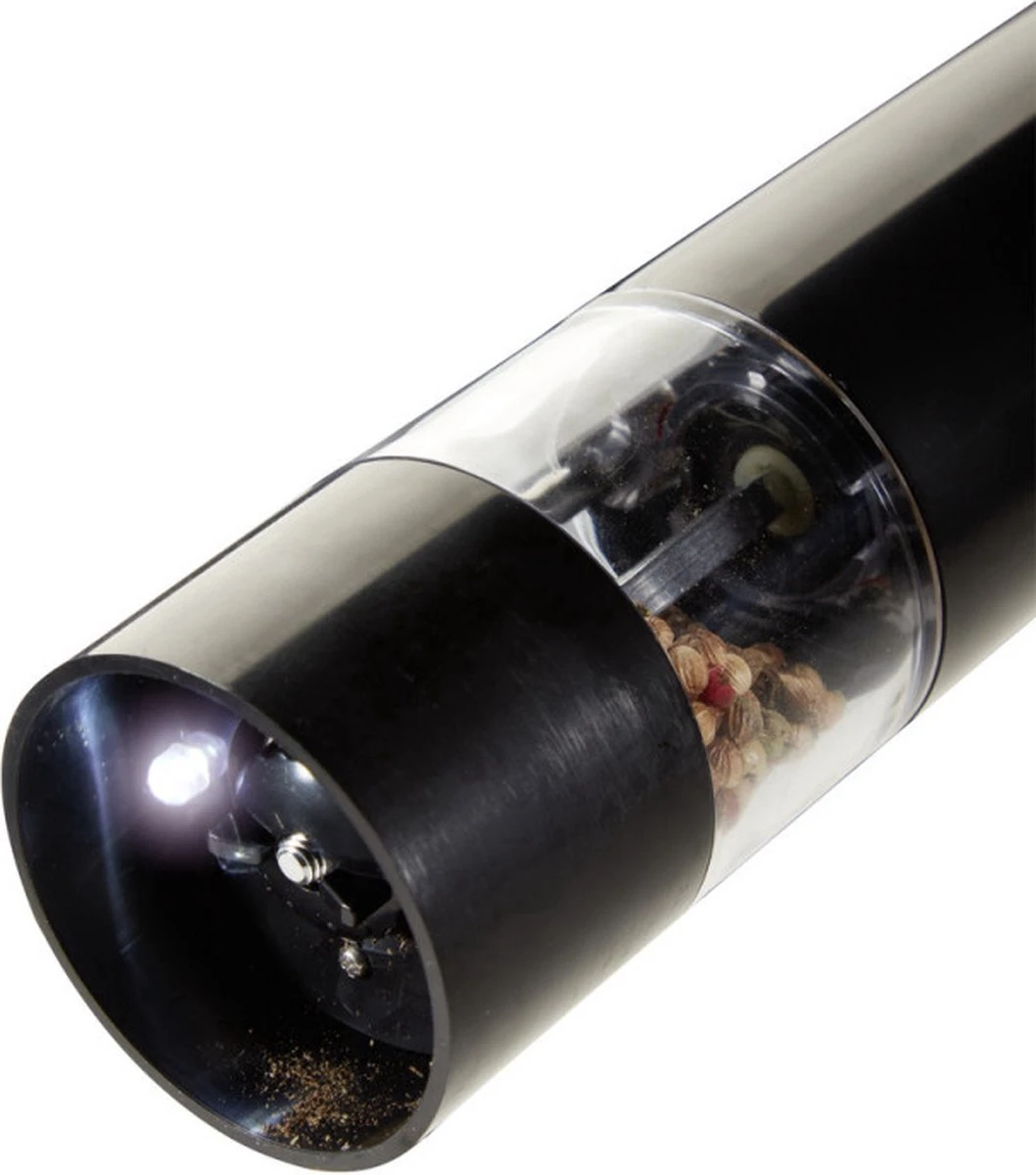 IGOODS Keramiek Elektrische Pepermolen En Zoutmolen - Pepermolen - Zoutmolen - 2 Stuks- Wit 3 IGOODS Keramiek Elektrische Pepermolen En Zoutmolen - Pepermolen - Zoutmolen - 2 Stuks- Wit - Afbeelding 3