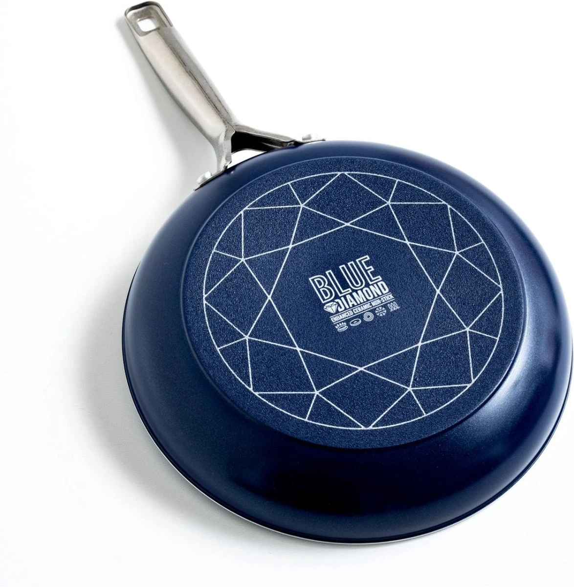 Blue Diamond, Keramische Koekenpan Verrijkt Met Diamantdeeltjes – Inductie Koekenpan Ø 28 Cm – PFAS En PHOA Vrij 1 Blue Diamond, Keramische Koekenpan Verrijkt Met Diamantdeeltjes – Inductie Koekenpan Ø 28 Cm – PFAS En PHOA Vrij