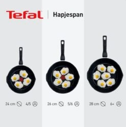 Tefal Easy Plus Hapjespan - Ø 24 Cm + Deksel - Niet Geschikt Voor Inductie -Keukengerei Winkel 1192x1200