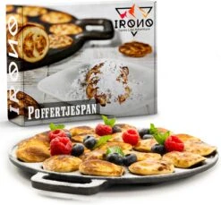 IRONO Poffertjespan Set - Incl. Doseerfles, Kwast En Vork - Poffertjespan Inductie En Electrisch - Poffertjesmaker 19 Poffertjes - Poffertjes Maken - Spuitfles - Cadeau Voor Mannen En Vrouwen 13 IRONO Poffertjespan Set - Incl. Doseerfles, Kwast En Vork - Poffertjespan Inductie En Electrisch - Poffertjesmaker 19 Poffertjes - Poffertjes Maken - Spuitfles - Cadeau Voor Mannen En Vrouwen -Keukengerei Winkel 1200x1113 2