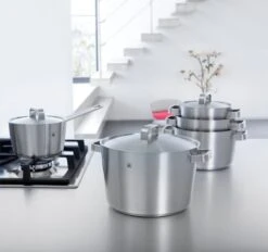 BK Conical+ Kookpannenset - 5-delig - RVS - Inductie -Keukengerei Winkel 1200x1128 1