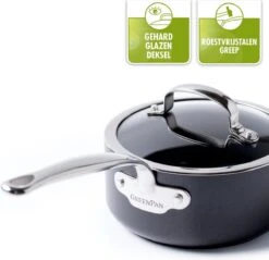 GreenPan Barcelona Infinity Pro Hapjespan Met Deksel 30cm - Zwart - Inductie - PFAS-vrij 22 GreenPan Barcelona Infinity Pro Hapjespan Met Deksel 30cm - Zwart - Inductie - PFAS-vrij -Keukengerei Winkel 1200x1162
