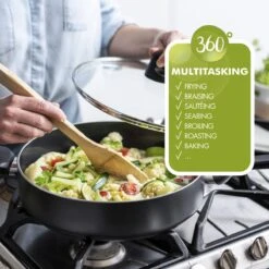 GreenPan Memphis Pannenset - 20-delig - Zwart - Inductie - PFAS-vrij -Keukengerei Winkel 1200x1200 21