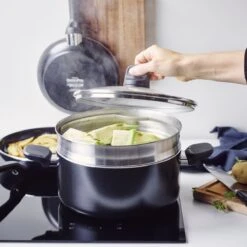 GreenPan Memphis Pannenset - 20-delig - Zwart - Inductie - PFAS-vrij -Keukengerei Winkel 1200x1200 23