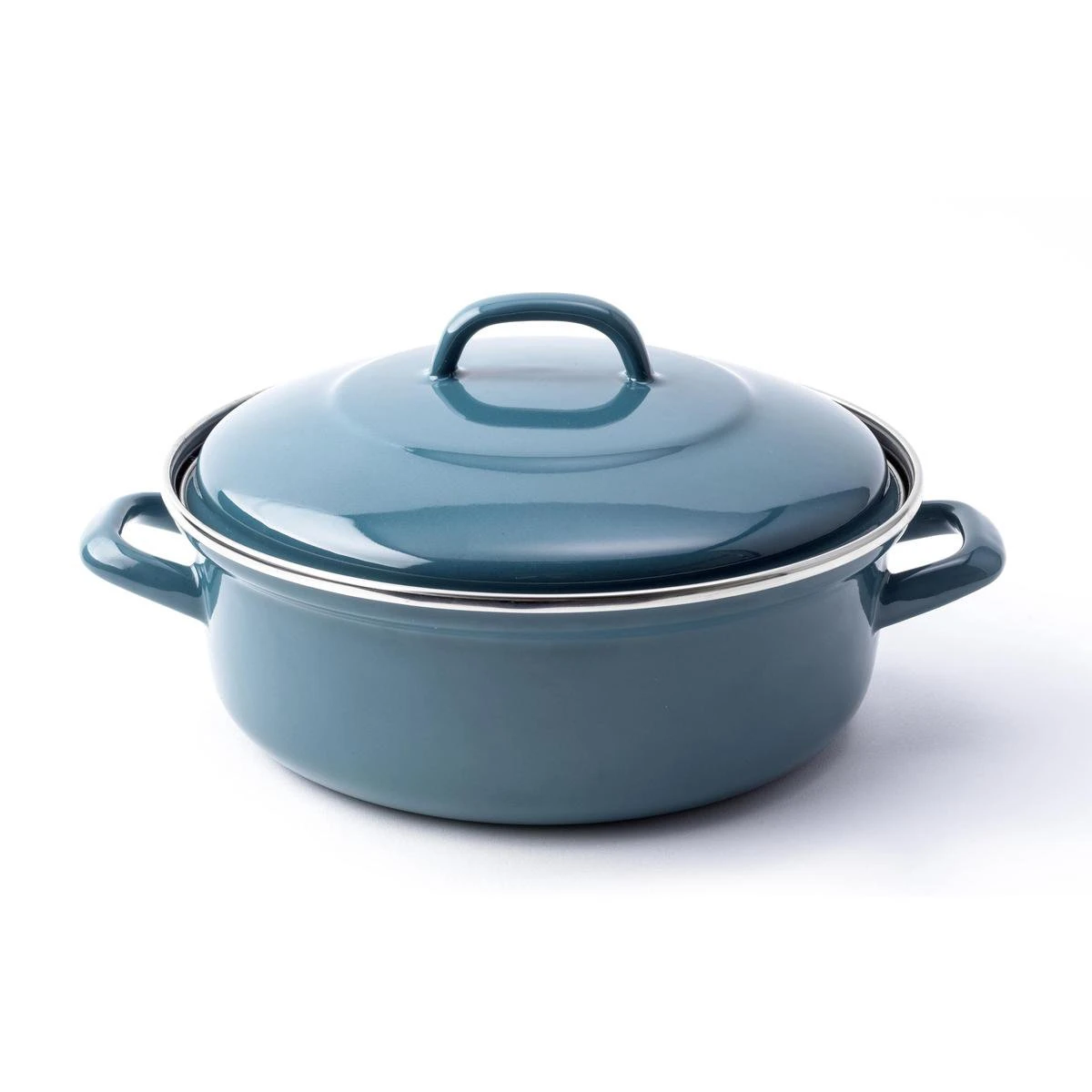 BK Fortalit Braadpan Ø 28 Cm - Blauw - Emaille - Inductie 3 BK Fortalit Braadpan Ø 28 Cm - Blauw - Emaille - Inductie - Afbeelding 3