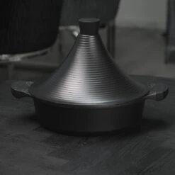 BIKO | Luxe Aluminium Tajine Inductie| Tagine | Geschikt Voor 4-8 Personen - Inductie - Zwart -Keukengerei Winkel 1200x1200 523