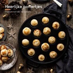 Ocina Poffertjespan Accessoires Set - Doseerfles - Poffertjes Spuitfles - 6x Poffertjes Vork - Kwast - Siliconen Kwast - Bakkwast - Gratis Poffertjes E-Book -Keukengerei Winkel 1200x1200 566