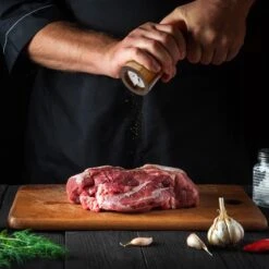 Nimma® Peper En Zoutmolen Set - Incl Navul Lepel - Verstelbare Maalgraad - Acacia Hout -Keukengerei Winkel 1200x1200 626