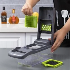 Merkloos Mandoline – Multifunctionele Groentesnijder – Nicer Dicer -Keukengerei Winkel 1200x1200 721