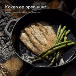 Ocina Gietijzeren Pan – ø30,5cm - Skillet - Koekenpan – Hapjespan – Koekenpan Inductie – Koekenpannenset - Gietijzeren Pan Bbq - Gietijzer -Keukengerei Winkel 1200x1200 74