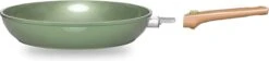 Just Vegan Koekenpan ECO Met Afneembaar Handvat 20 Cm Aluminium Groen -Keukengerei Winkel 1200x273