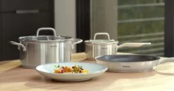 Tefal Virtuoso Pannenset 4-delig - Kookpan Ø 16/20/24 Cm + Steelpan Ø 16 Cm -Keukengerei Winkel 1200x633