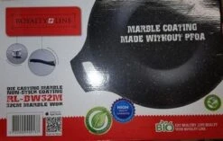 Royalty Line Marble Coating Wok - Met Glazen Deksel - Zwart - 30 Cm 10 Royalty Line Marble Coating Wok - Met Glazen Deksel - Zwart - 30 Cm -Keukengerei Winkel 1200x763 2