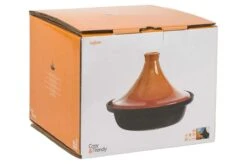 Cosy & Trendy Tajine Zwart / Oranje - Gietijzeren Schaal - Ø25cm - Geschikt Voor Inductie -Keukengerei Winkel 1200x799 22