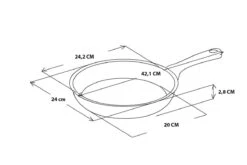 GreenPan Essentials Pannenkoekenpan 24cm - Zwart - Inductie - PFAS-vrij -Keukengerei Winkel 1200x800 72