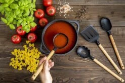 Smile 10-Delige Pannenset - Anti Aanbaklaag - Vaatwasser Bestendig - Zwart - MGK-17 -Keukengerei Winkel 1200x800 87