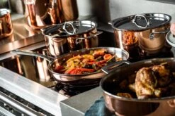 Koekenpan Ø26cm Met Deksel - Inductie - Koper - DUCQ -Keukengerei Winkel 1200x801 4