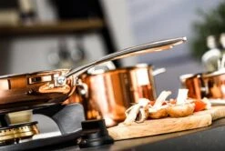 Koekenpan Ø26cm Met Deksel - Inductie - Koper - DUCQ -Keukengerei Winkel 1200x807 2