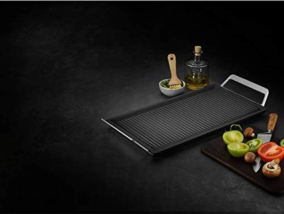 AEG MASTERY COLLECTION Plancha A9HL33 - Grillplaat - Gegoten Aluminium - 22 X 43 Cm 7 AEG MASTERY COLLECTION Plancha A9HL33 - Grillplaat - Gegoten Aluminium - 22 X 43 Cm - Afbeelding 7