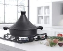 Aluminium Tajine Agadir- Matt Black Geschikt Ook Voor Inductie -Keukengerei Winkel 1200x960 2