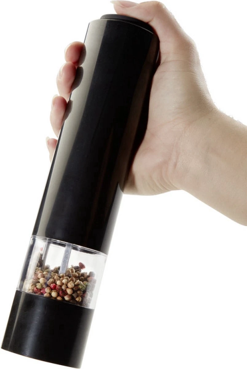 IGOODS Keramiek Elektrische Pepermolen En Zoutmolen - Pepermolen - Zoutmolen - 2 Stuks- Wit 5 IGOODS Keramiek Elektrische Pepermolen En Zoutmolen - Pepermolen - Zoutmolen - 2 Stuks- Wit - Afbeelding 5